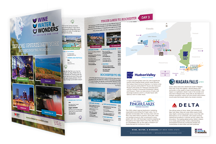 Wine Water & Wonders Brochure