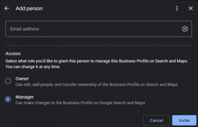 add user information