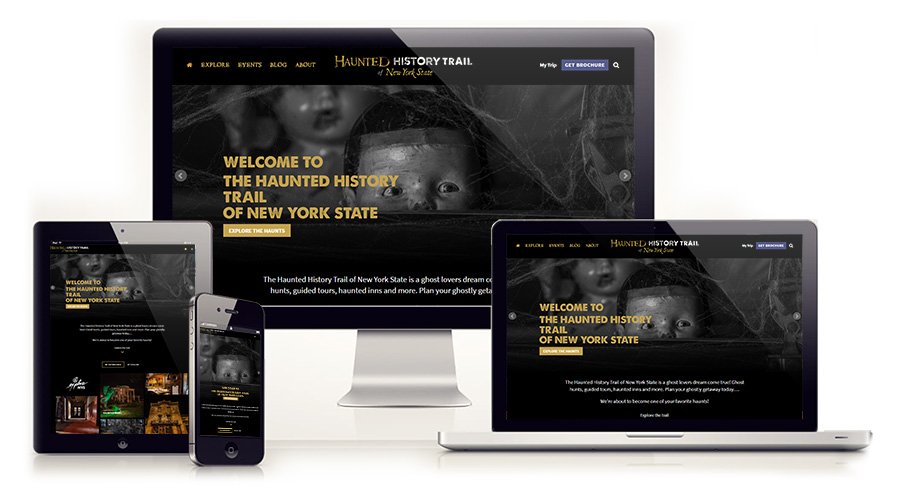 Haunted History Trail of New York State Interactive Website