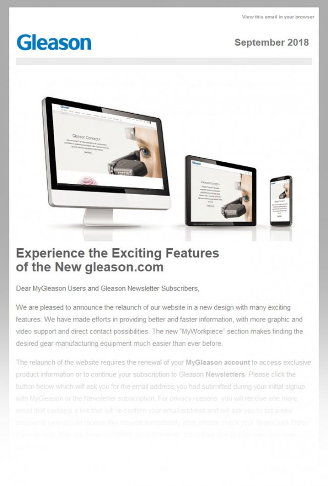 MyGleason 360 Email Marketing