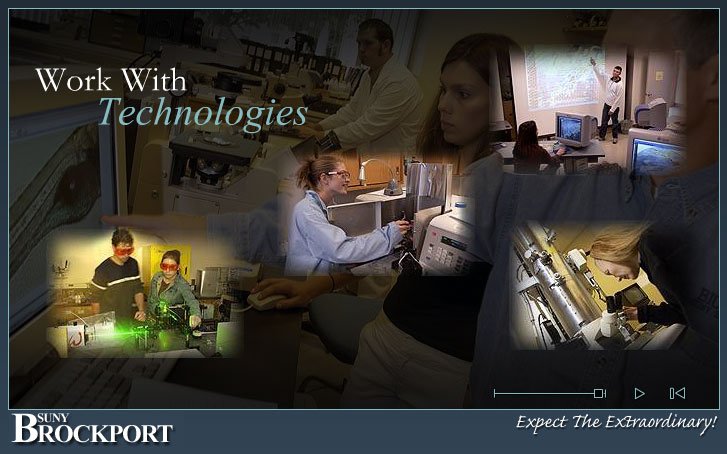 The College at Brockport Web-mercial Design