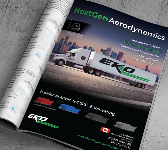 ad design in Western Canada Highway News