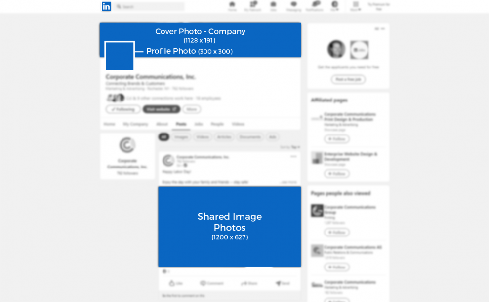 LinkedIn Image Size Recommendations